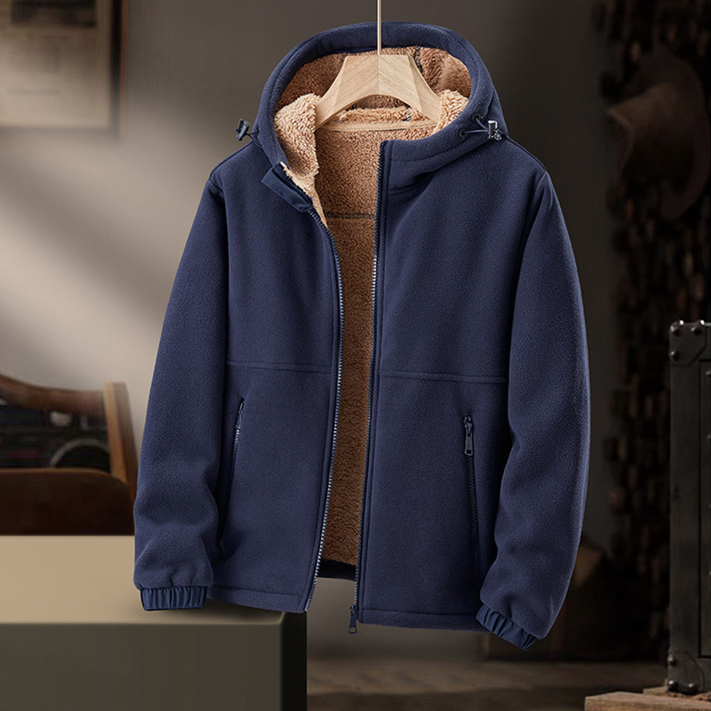 Rowan | Sherpa-Lined Winter Jacket for Men