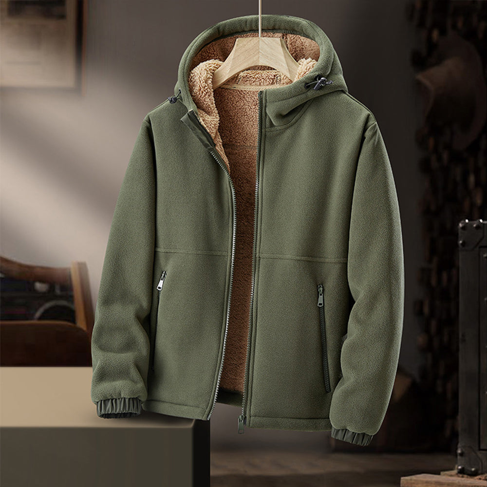 Rowan | Sherpa-Lined Winter Jacket for Men